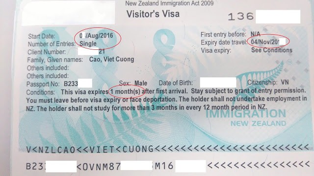 Hồ sơ xin visa